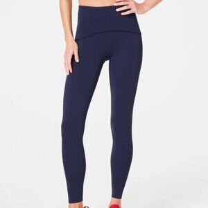 SPANX Booty Boost Full-Length Leggings Timeless Navy (L)